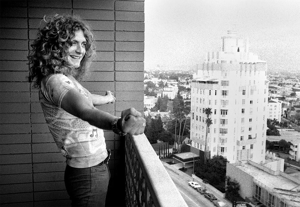 Robert Plant at the Riot House, Los Angeles